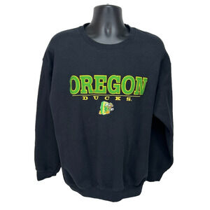 University of Oregon Ducks Crewneck Sweatshirt by Blue 84, Embroidered Logo XL